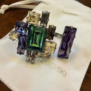 Atelier Swarovski Manhattan open ring